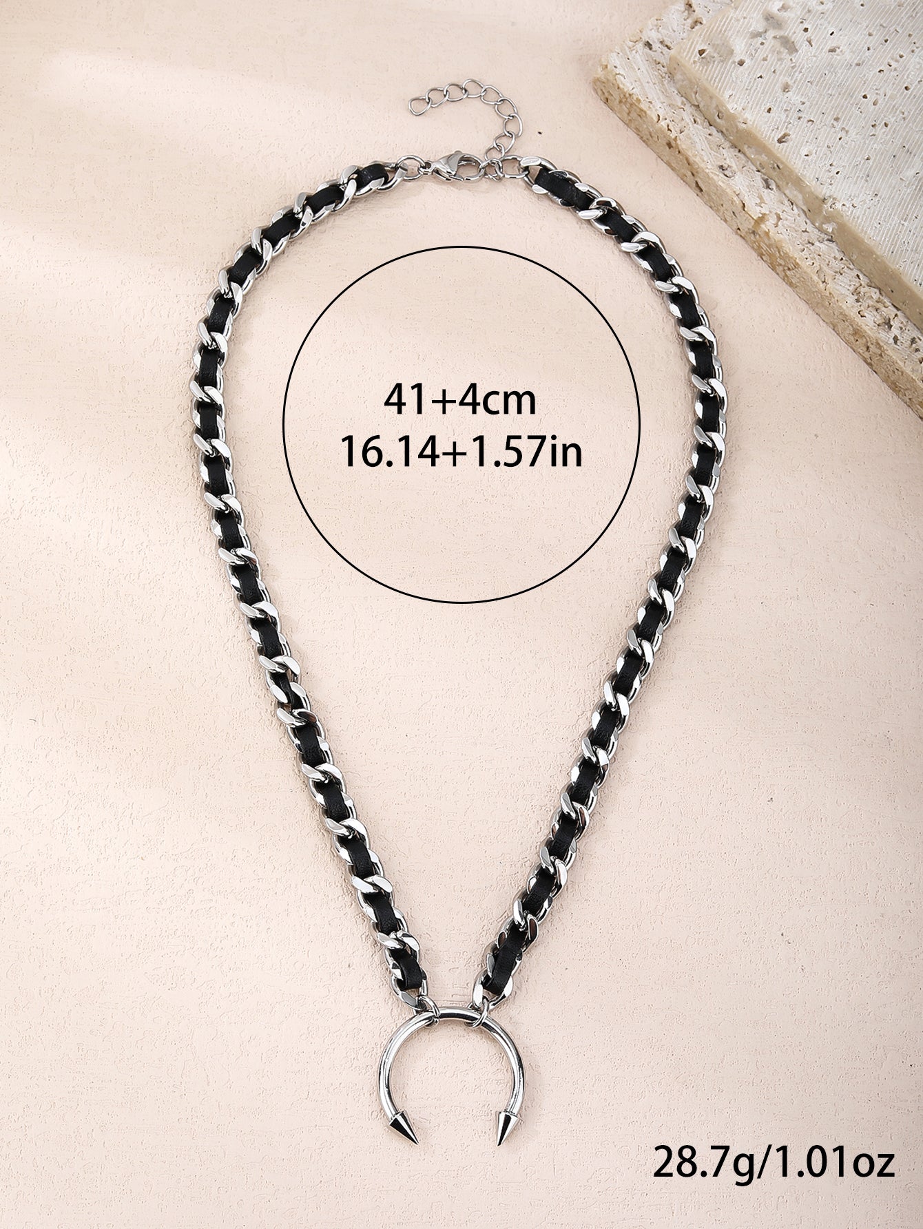 Stainless Steel Punk Dark Piercing Pendant - YUZENG-jewelrystore.com