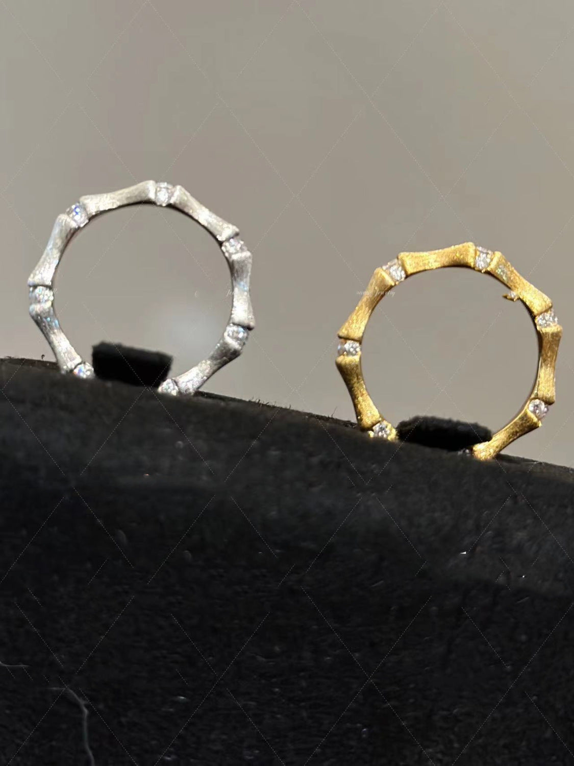 Gold Bamboo Ring