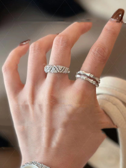 Gold Bamboo Ring