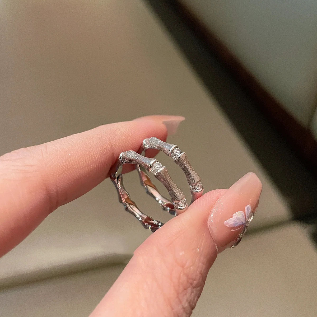 Gold Bamboo Ring