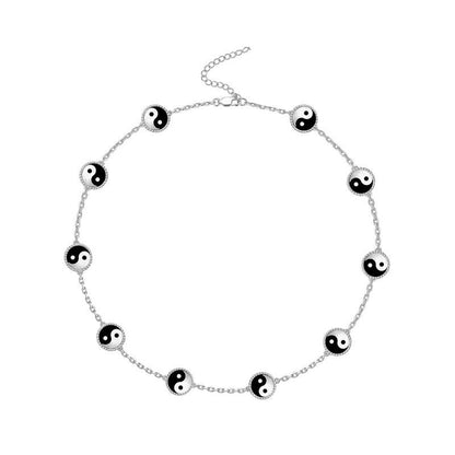 18k/925s Non-Fading Couple Necklace,Tai Chi necklace - YUZENG-jewelrystore.com