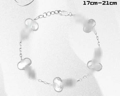 Breaking the shame of genitals, Dicleef Arpels exclusive original 925 silver bracelet jewelry, Dicleef Arpels men's and women's couple gift - YUZENG-jewelrystore.com