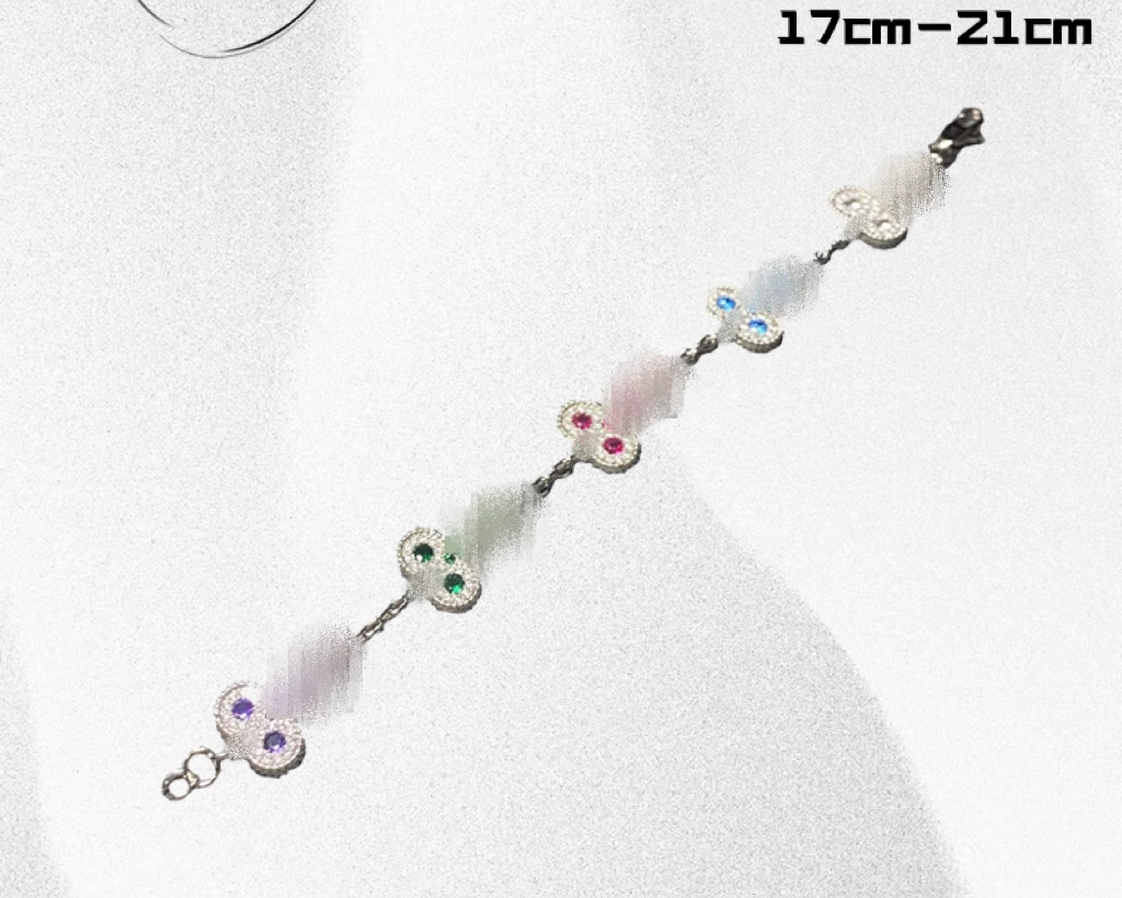 Breaking the shame of genitals, Dicleef Arpels exclusive original 925 silver bracelet jewelry, Dicleef Arpels men's and women's couple gift - YUZENG-jewelrystore.com