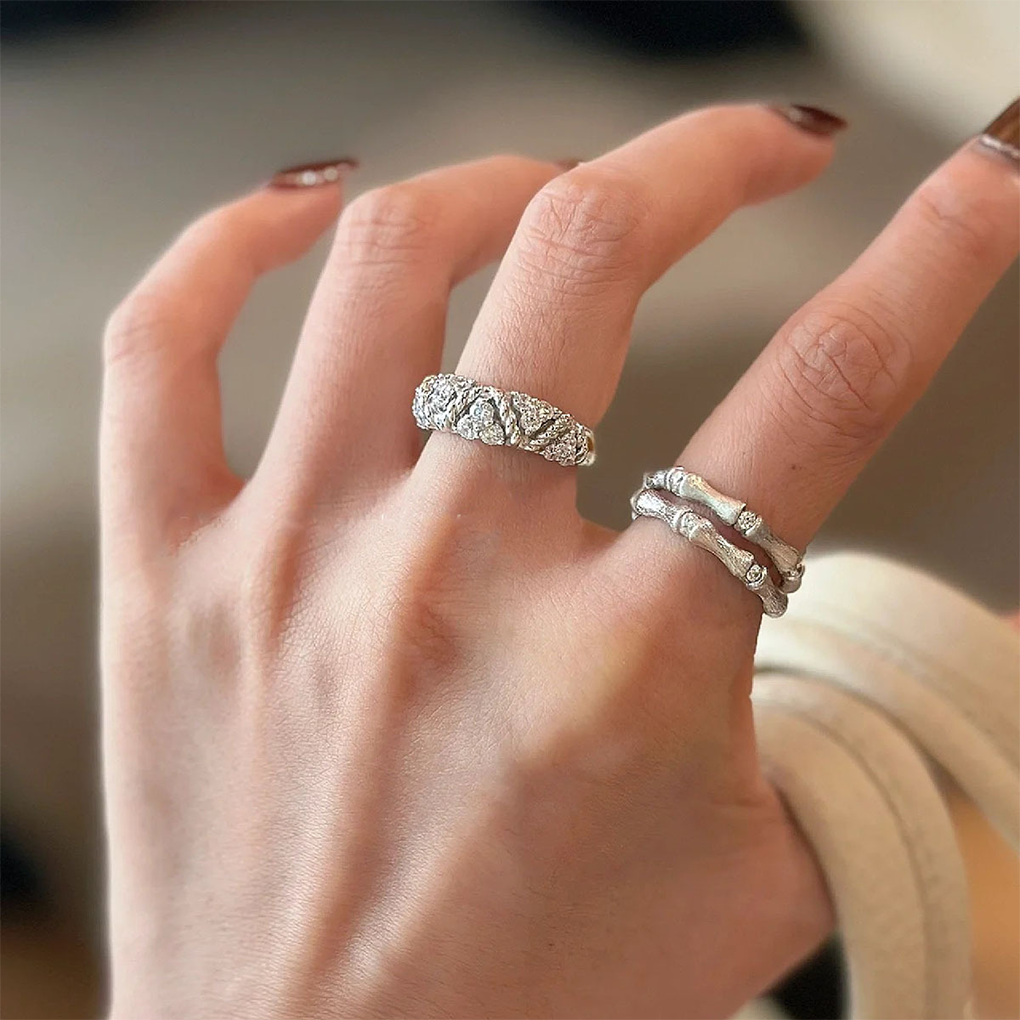 Gold Bamboo Ring