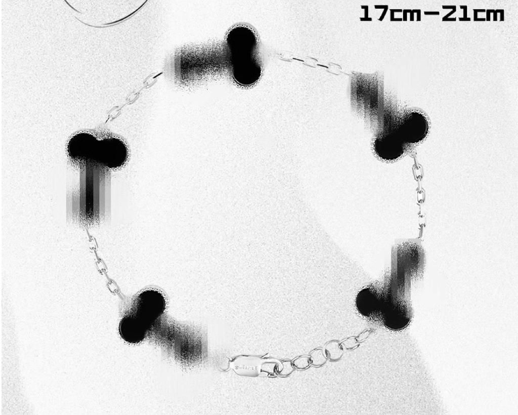 Breaking the shame of genitals, Dicleef Arpels exclusive original 925 silver bracelet jewelry, Dicleef Arpels men's and women's couple gift - YUZENG-jewelrystore.com