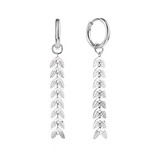 316l fashion stainless steel earrings