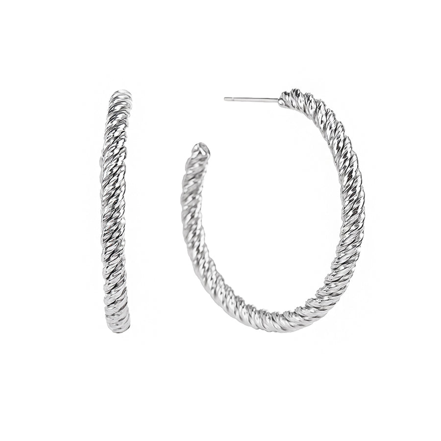 316l women fashion stainless steel earrings