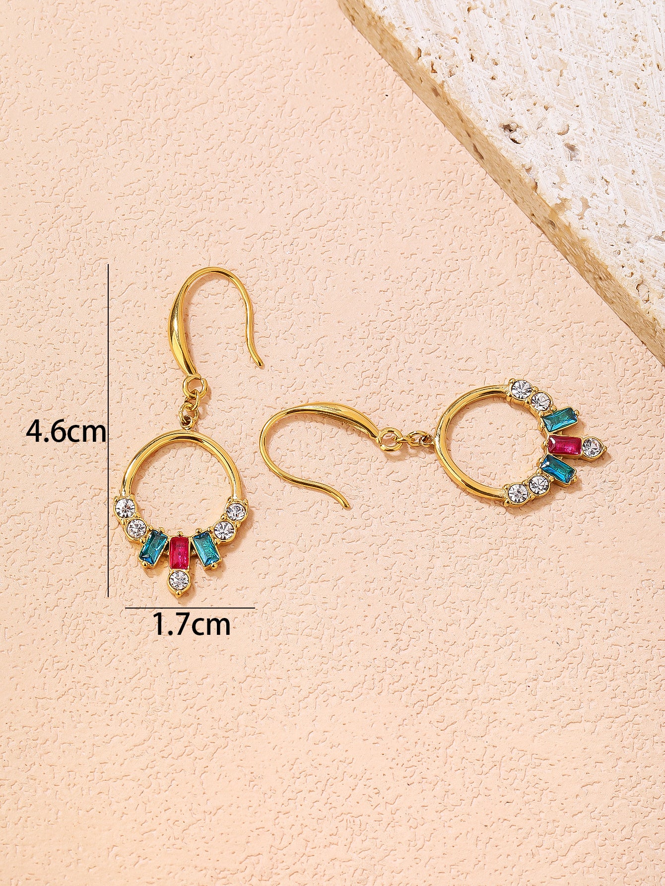 YUZENG Vintage Bohemian Design, High-quality 18K Gold-Plated Stainless Steel Ear Cuff - YUZENG-jewelrystore.com
