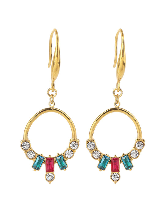 YUZENG Vintage Bohemian Design, High-quality 18K Gold-Plated Stainless Steel Ear Cuff - YUZENG-jewelrystore.com