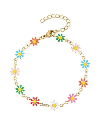 Charming Floral Necklace for Everyday Wear - YUZENG-jewelrystore.com