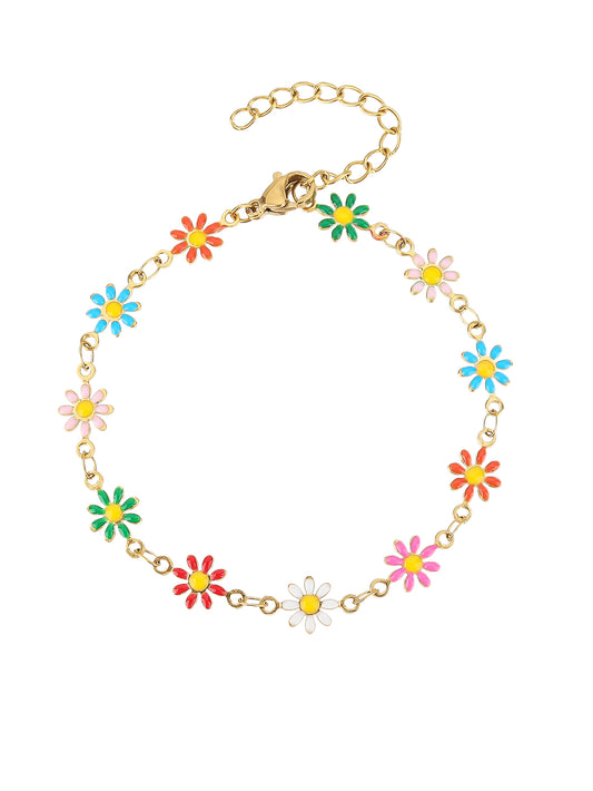 Charming Floral Necklace for Everyday Wear - YUZENG-jewelrystore.com
