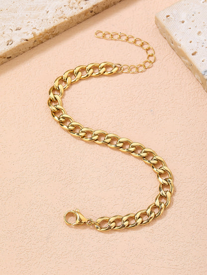 Classic Cuban Link Necklace - A Timeless Piece for Everyday Wear - YUZENG-jewelrystore.com
