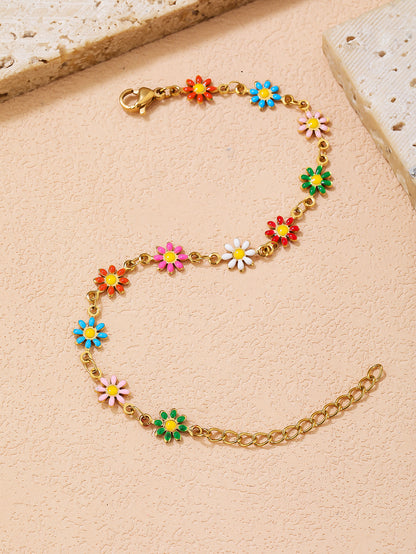 Charming Floral Necklace for Everyday Wear - YUZENG-jewelrystore.com