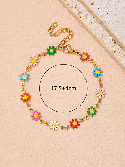 Charming Floral Necklace for Everyday Wear - YUZENG-jewelrystore.com