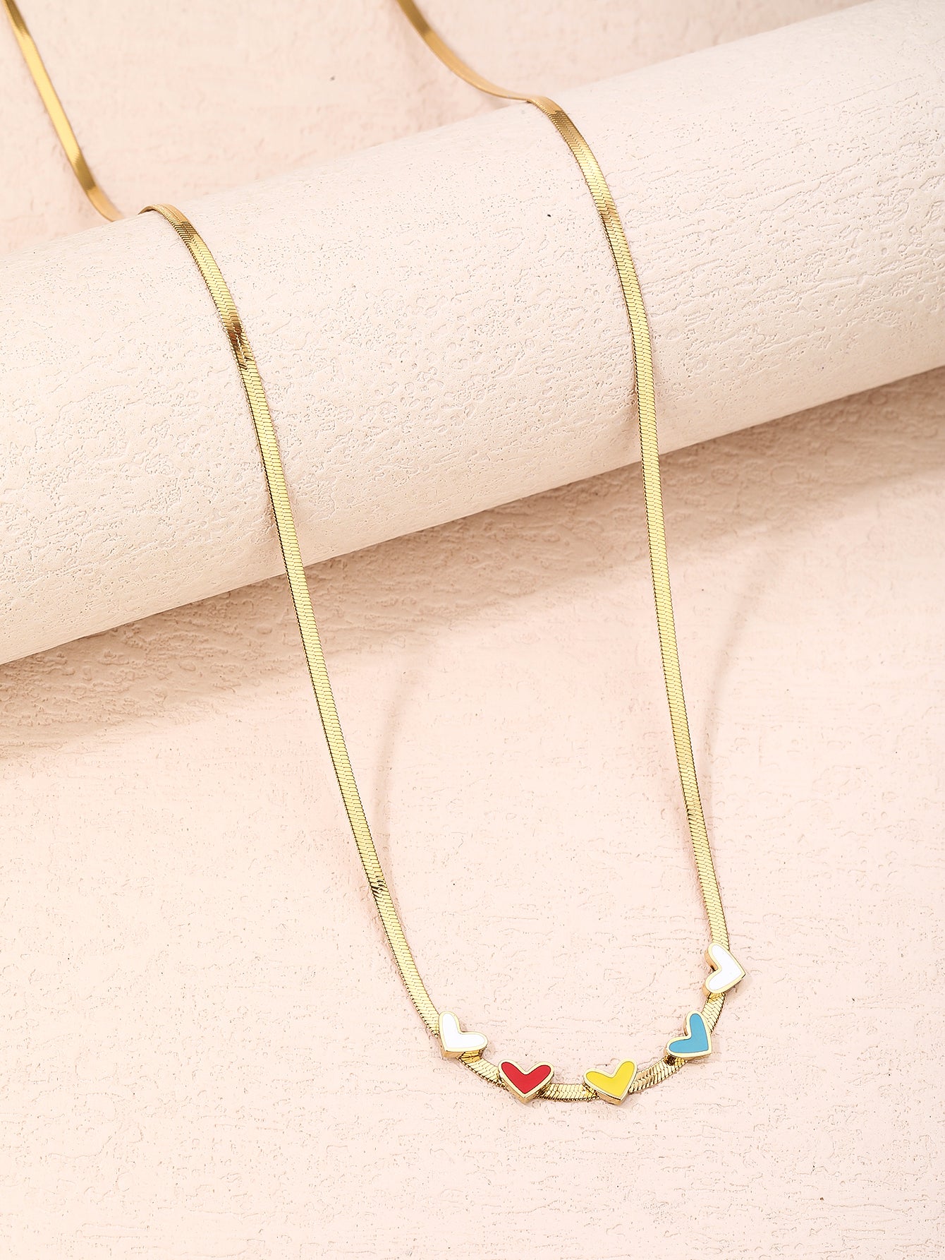 Women's Clavicle Chain Snake Bone Chain, Stainless Steel 18k Vacuum Gold Plated Jewelry - YUZENG-jewelrystore.com