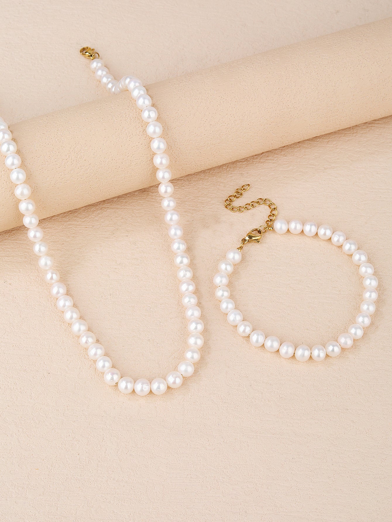 Natural Pearl Jewelry Set for Women - Fashionable, Versatile, and Cute Summer Style - Perfect for Everyday Looks! - YUZENG-jewelrystore.com
