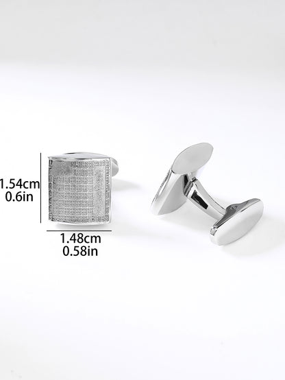 Fashion Stainless Steel Formal Cufflinks - YUZENG-jewelrystore.com