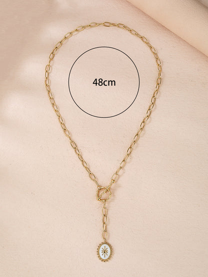 Stainless Steel Fashion OT Women's Pendant Necklace - YUZENG-jewelrystore.com
