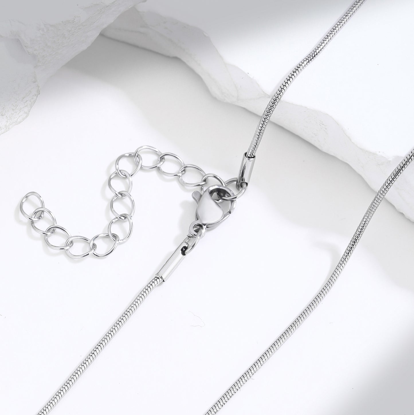 Personalized Gold Necklace for Women - Non-Tarnish Stainless Steel Initial Pendant Necklace Mother-of-Pearl and Zirconia Inlay - Custom Name Jewelry for Her - YUZENG-jewelrystore.com