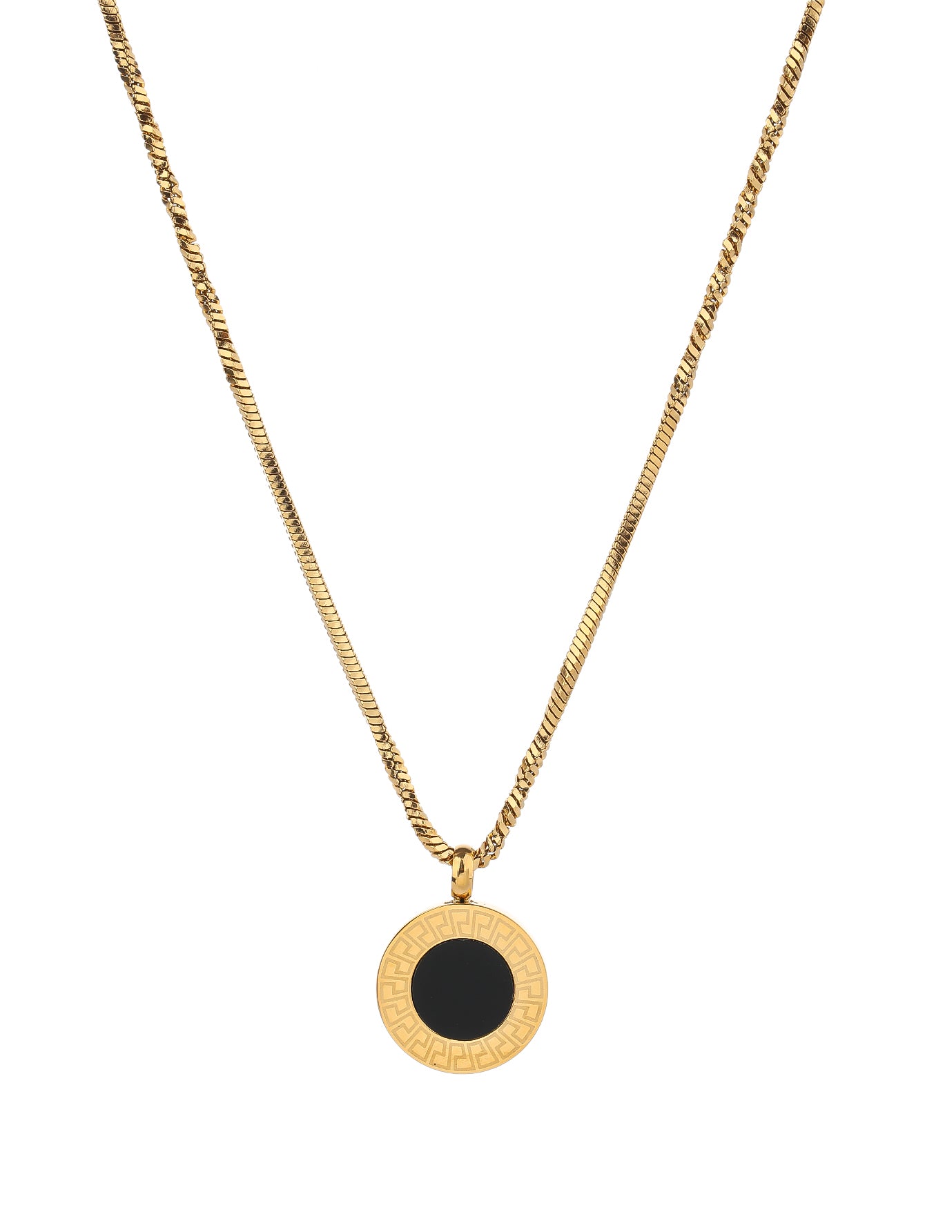 Stainless Steel Pendant Necklace for Women - Fashionable, Versatile, and Cute Letter Design with 18K Gold Plating - Perfect for Everyday Style! - YUZENG-jewelrystore.com