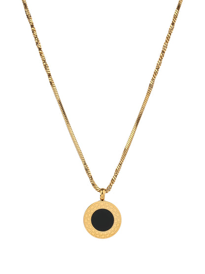 Stainless Steel Pendant Necklace for Women - Fashionable, Versatile, and Cute Letter Design with 18K Gold Plating - Perfect for Everyday Style! - YUZENG-jewelrystore.com