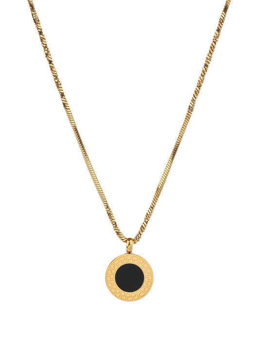 Stainless Steel Pendant Necklace for Women - Fashionable, Versatile, and Cute Letter Design with 18K Gold Plating - Perfect for Everyday Style! - YUZENG-jewelrystore.com