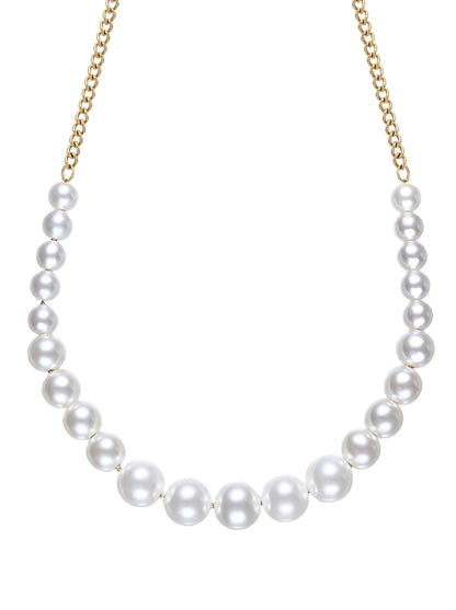 Natural pearl ladies light luxury necklace choker - YUZENG-jewelrystore.com