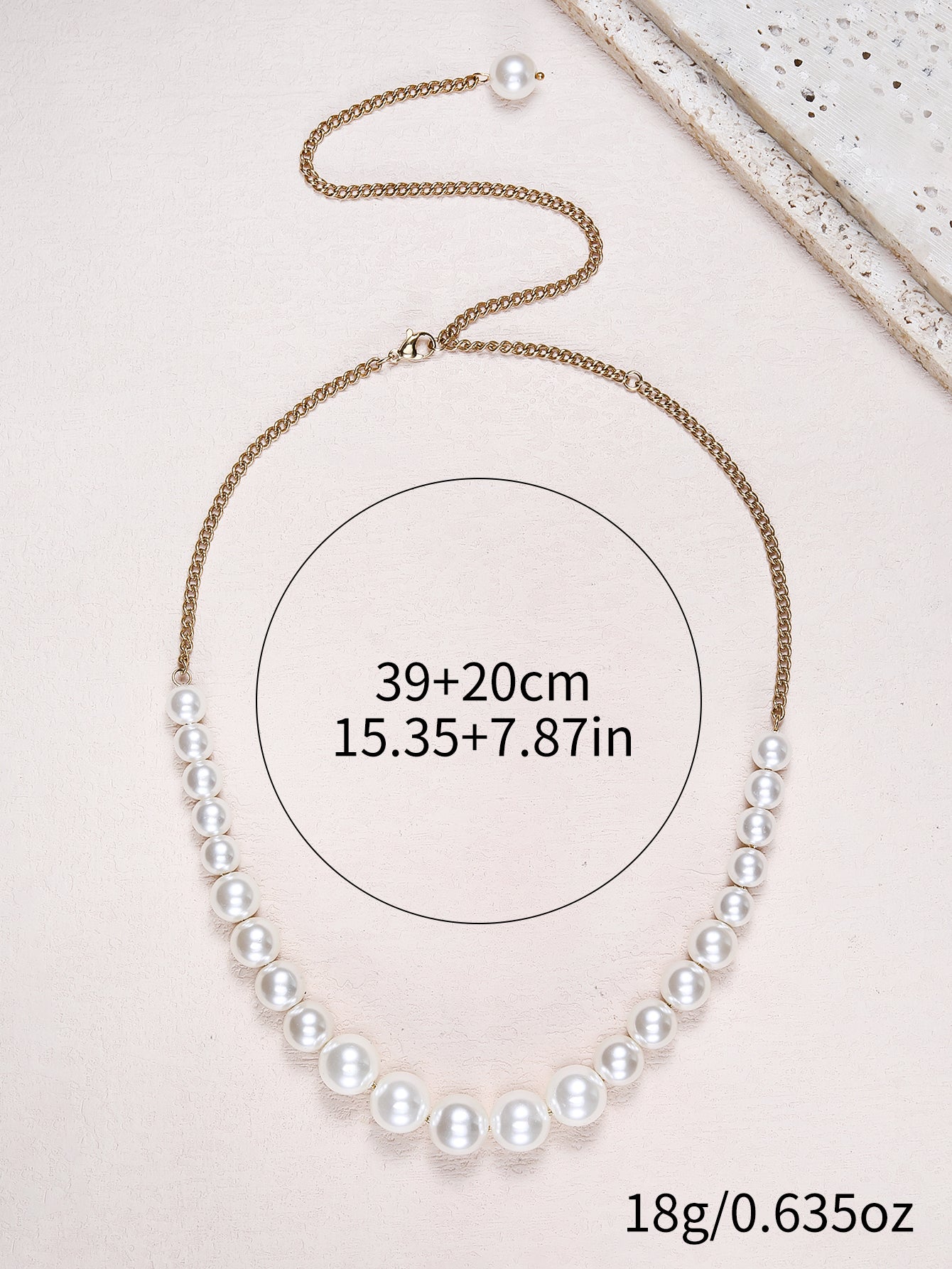Natural pearl ladies light luxury necklace choker - YUZENG-jewelrystore.com