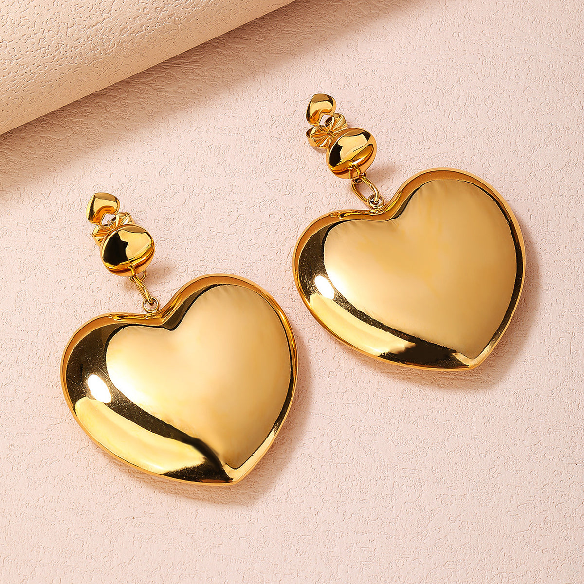 Stainless Steel Earrings for Women - Fashionable, Bold, and Versatile for Everyday Statement Looks with 18K Gold Plating! - YUZENG-jewelrystore.com