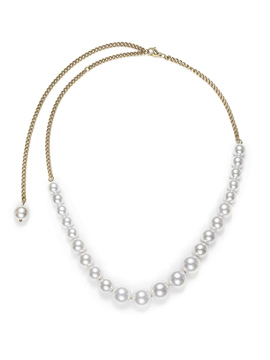 Natural pearl ladies light luxury necklace choker - YUZENG-jewelrystore.com