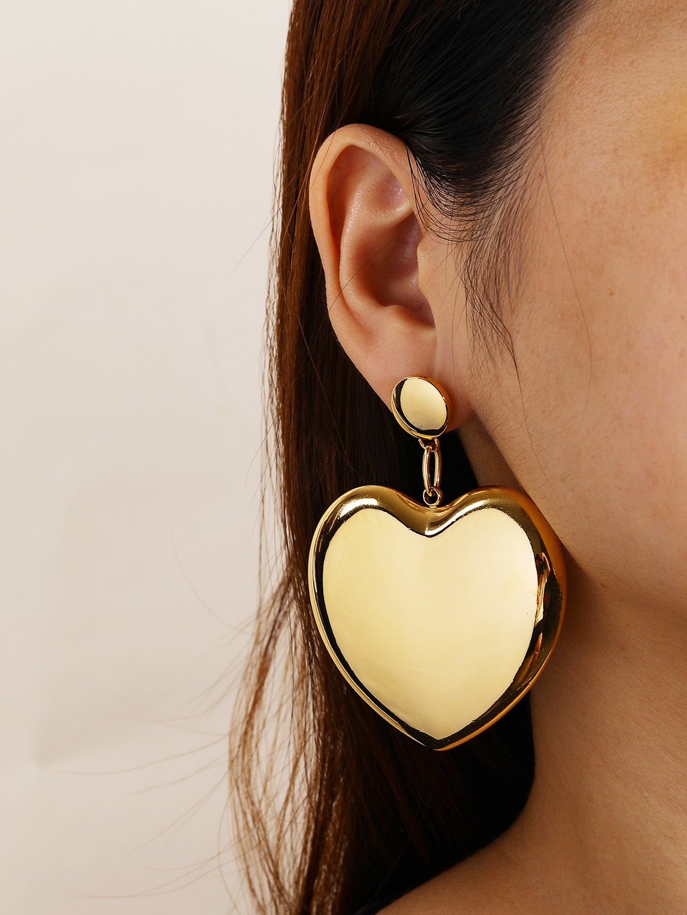 Stainless Steel Earrings for Women - Fashionable, Bold, and Versatile for Everyday Statement Looks with 18K Gold Plating! - YUZENG-jewelrystore.com