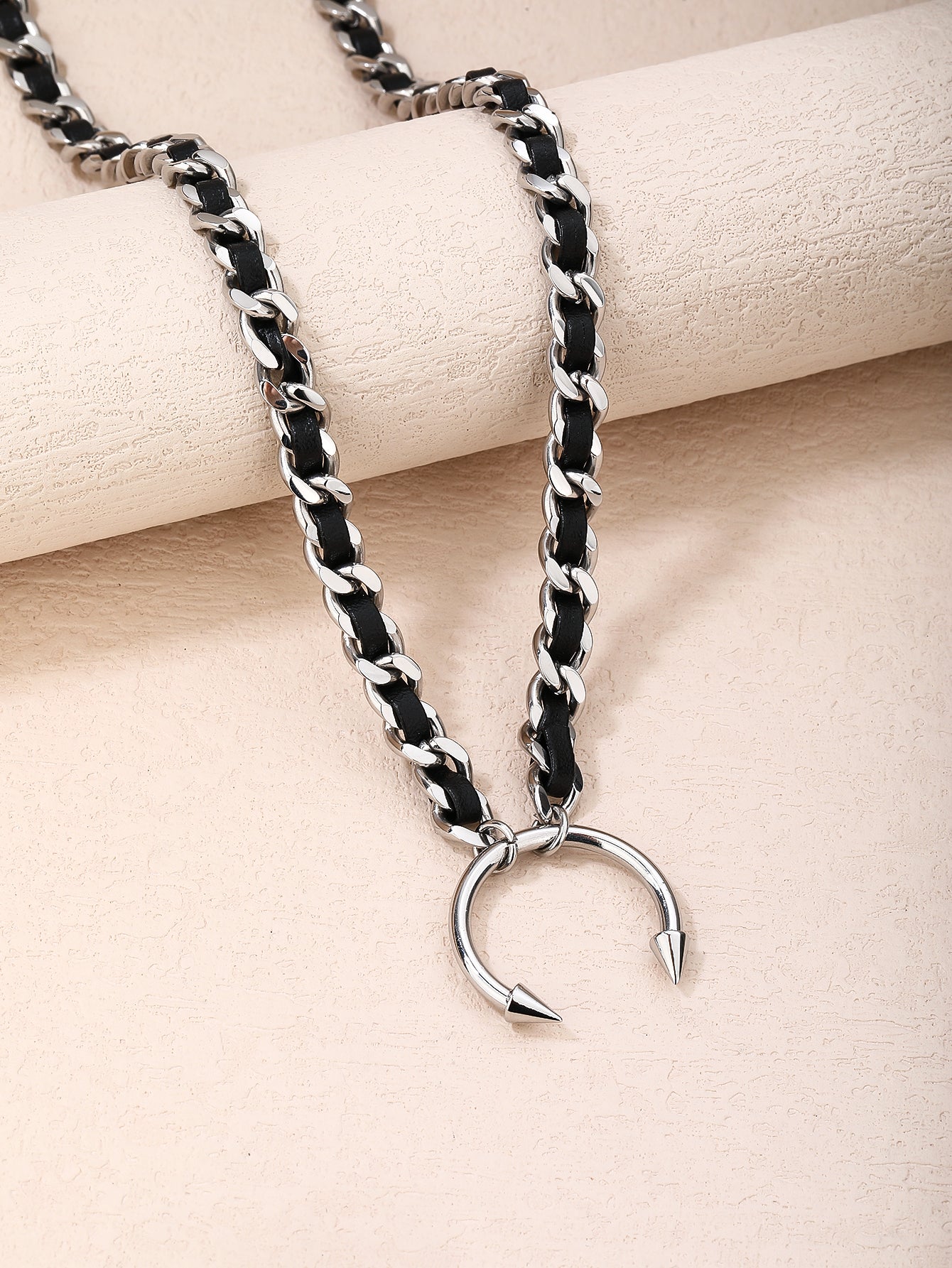 Stainless Steel Punk Dark Piercing Pendant - YUZENG-jewelrystore.com
